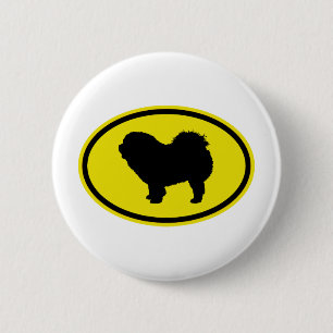 Badge Rond 5 Cm Rugueux-Manteau de bouffe de bouffe
