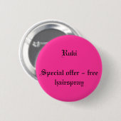 Badge Rond 5 Cm Ruki (Devant & derrière)
