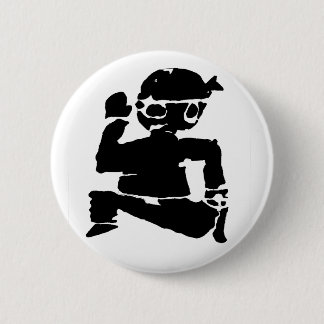 Badge Rond 5 Cm Running Ninja Button