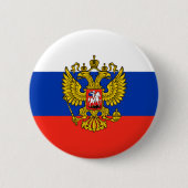 Badge Rond 5 Cm Russie (Devant)