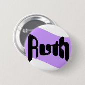 Badge Rond 5 Cm Ruth (Devant & derrière)