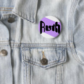 Badge Rond 5 Cm Ruth (En situation)
