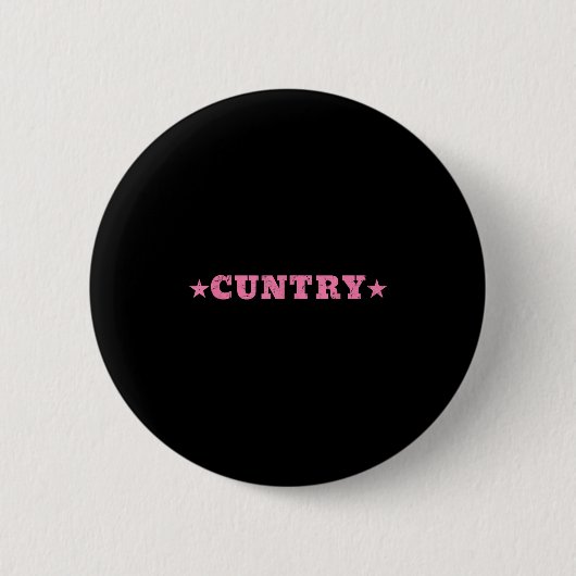 Badge Rond 5 Cm Ry Cowboy, Country Music, Cowboy Western (Devant)