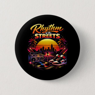 Badge Rond 5 Cm Rythme des Rues