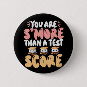 Badge Rond 5 Cm S#39; #39; Plus Qu'Une Date D'Essai D'État De Scor