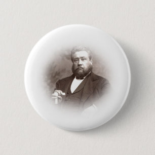 Badge Rond 5 Cm Sa croyance était le Christ crucifié
