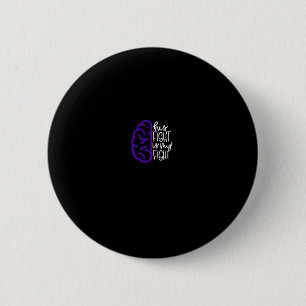 Badge Rond 5 Cm Sa lutte est ma lutte Sensibilisation à l'épilepsi