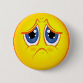 Badge Rond 5 Cm Saaaaad font face (Devant)