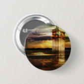 Badge Rond 5 Cm Sables de mémoire (Devant & derrière)