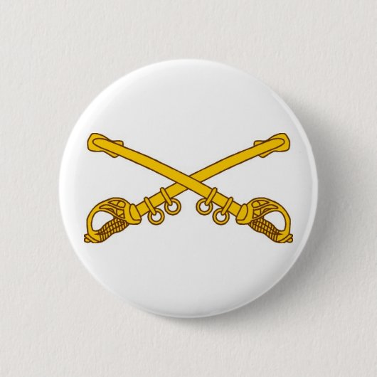 Badge Rond 5 Cm Sabres de cavalerie (Devant)