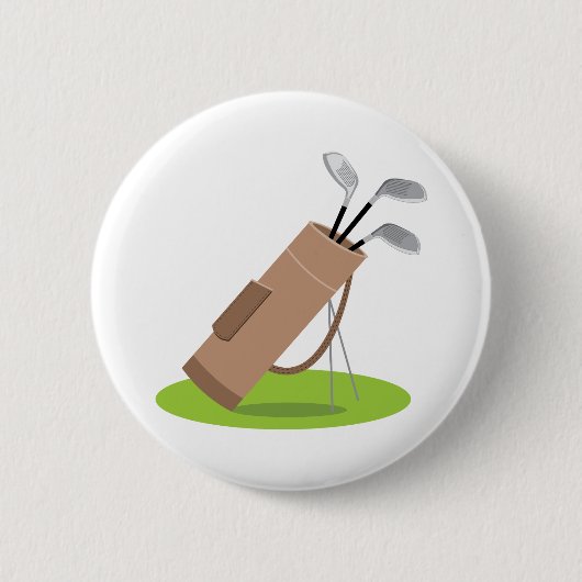 Badge Rond 5 Cm Sac de golf (Devant)