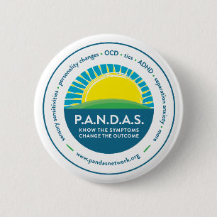 Badge Rond 5 Cm Sachez les symptômes, changez le Pin de résultat