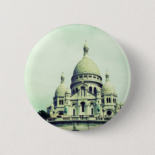 Badge Rond 5 Cm Sacre Coeur (Devant)