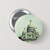 Badge Rond 5 Cm Sacre Coeur (Devant & derrière)