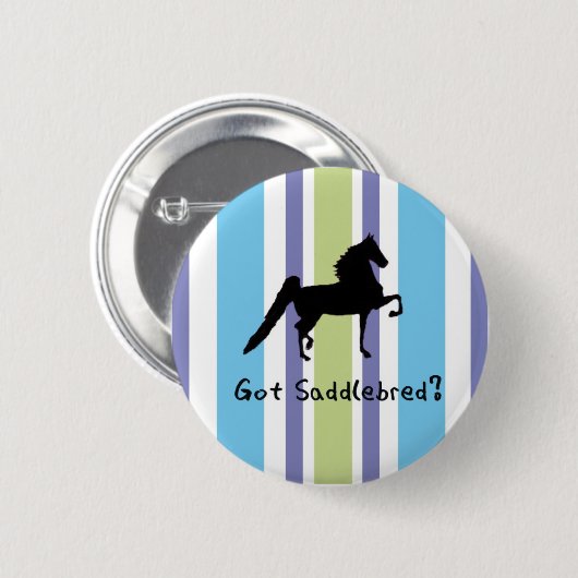 Badge Rond 5 Cm Saddlebred obtenu ? (Devant & derrière)