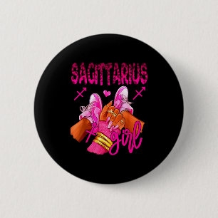 Badge Rond 5 Cm Sagittaire Signe du zodiaque Anniversaire Reines H