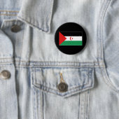 BADGE ROND 5 CM SAHARA OCCIDENTAL (En situation)