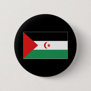 BADGE ROND 5 CM SAHARA OCCIDENTAL