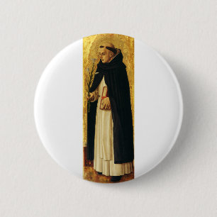 Badge Rond 5 Cm Saint Dominique par Carlo Crivelli