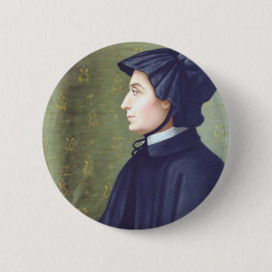 Badge Rond 5 Cm Saint Elizabeth Ann Seton