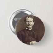 Badge Rond 5 Cm Saint Jean Bosco Prêtre et confesseur (Devant & derrière)
