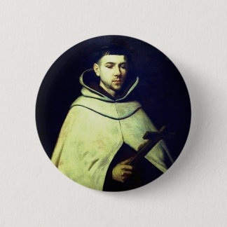 Badge Rond 5 Cm Saint Jean de la Croix par Zurbarán