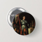 Badge Rond 5 Cm Saint Jeanne d'Arc (Devant & derrière)