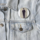 Badge Rond 5 Cm Saint Joseph Gregory Hernandez Laïc (En situation)