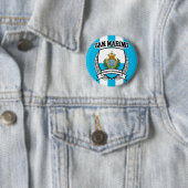Badge Rond 5 Cm Saint-Marin (En situation)