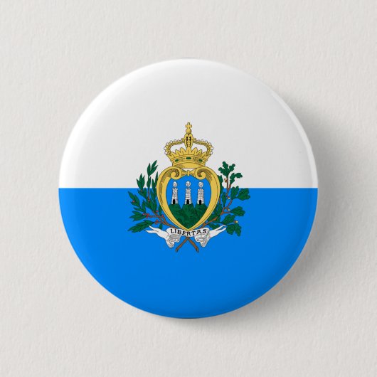 Badge Rond 5 Cm Saint-Marin (Devant)