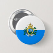Badge Rond 5 Cm Saint-Marin (Devant & derrière)