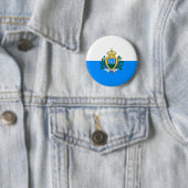 Badge Rond 5 Cm Saint-Marin (En situation)