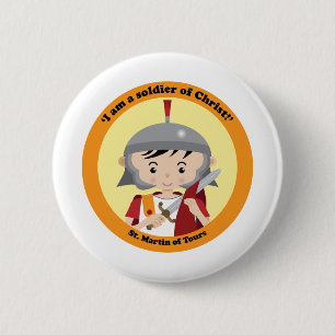 Badge Rond 5 Cm Saint-Martin de Tours