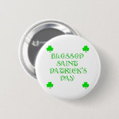 Badge Rond 5 Cm Saint Patrick (3) (Devant & derrière)