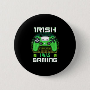 Badge Rond 5 Cm Saint-Patrick Garçons Enfants Joueur Shamrock Irla