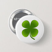 Badge Rond 5 Cm Saint Patrick’s Day - Shamrock (Devant & derrière)