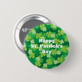 Badge Rond 5 Cm Saint Patrick's Day (Devant & derrière)