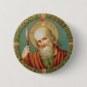Badge Rond 5 Cm Saint Thomas l'Apôtre (JMAS 12) (Devant)