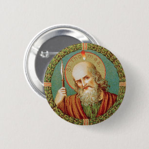 Badge Rond 5 Cm Saint Thomas l'Apôtre (JMAS 12)