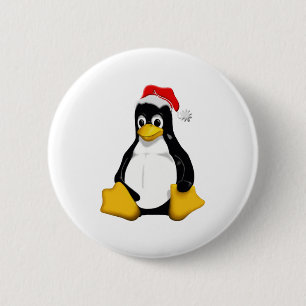 Badge Rond 5 Cm Saint Tux