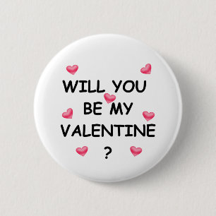 Badge Rond 5 Cm Saint Valentin