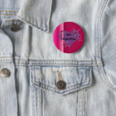 Badge Rond 5 Cm Saint-Valentin chaud (En situation)