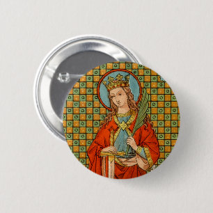Badge Rond 5 Cm Sainte-Barbe (JP 01)