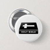 Badge Rond 5 Cm Sainte Bible (Devant & derrière)