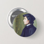 Badge Rond 5 Cm Sainte Elizabeth Ann Seton (Devant & derrière)