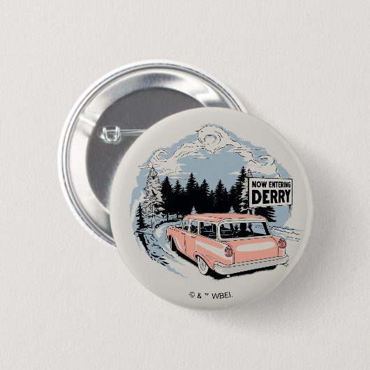 Badge Rond 5 Cm Saisir maintenant Derry (Devant & derrière)