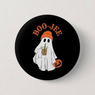 Badge Rond 5 Cm Saison éffrayante Cute Boujee Ghost Costume d'Hall