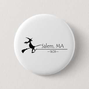 Badge Rond 5 Cm Salem, mA 1626