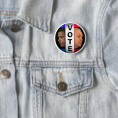 Badge Rond 5 Cm salesmanpin (En situation)