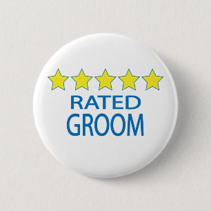Badge Rond 5 Cm Salle cinq étoiles